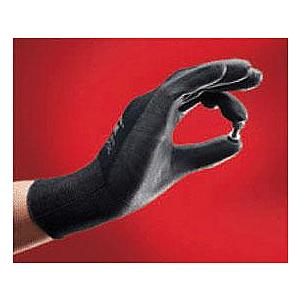 Black Latex Light Site Palm Gloves Size 9 Large (1 pair)