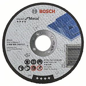 Bosch 230 x 22.2 x 3mm (9" x 1/8" x 7/8") Metal Cutting Flat Disc 2608600324