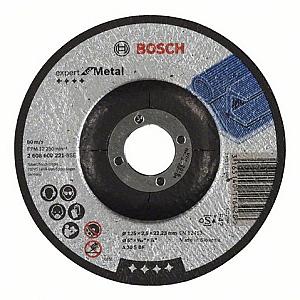 Bosch 125 x 22.2 x 2.5mm (5" x 3/32" x 1/8") Metal Cutting Disc Depressed Centre 2608600221