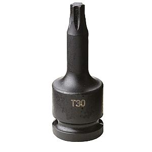 3/8" Drive 50mm Long T55 Torx Bit Socket Black MTD06T55