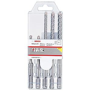 Bosch SDS Plus-5X Hammer Drill Bit 5 Piece Set 2608833910