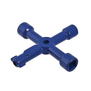 Faithfull 4 Way Utility Meter Key FAISUKEY