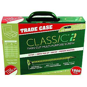 Timco C2 Classic Twin Cut Multi-Purpose Screw 1800 Pieces Trade Case