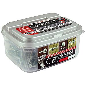 Timco Countersunk Recess C2 Exterior Woodscrews in Tubs