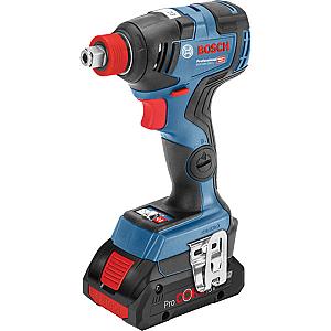 Bosch GDX 18V-200 Impact Wrench / Driver, 2 x 5.0Ah Batteries in L-Boxx