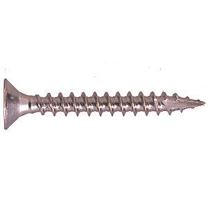 4.0 x 50 (8 x 2") Countersunk Pozi Woodscrew Stainless Steel A4 (316)
