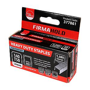 Firmahold 8mm Heavy Duty Staples Stainless Steel (Pack 1000)