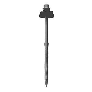 5.5 x 165mm Composite Panel Screw 1.2 - 4.0mm Light Gauge, 16mm Washer Bi-Metal A2 BMTSBWHT5.51653