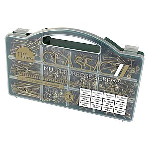 6.0 x 130 Timco C2 Strong Fix Premium Woodscrew, Countersunk Pozi, Steel Zinc / Yellow Plated 60130C2