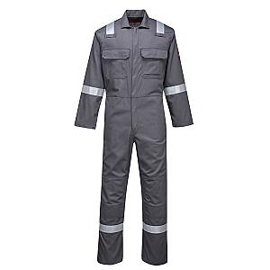 Small Blue Portwest Bizweld Iona Flame Resistant Coverall BIZ5RBRS