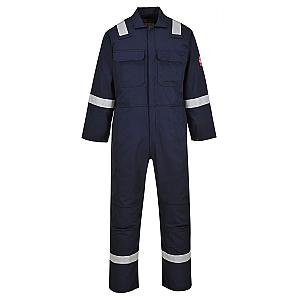 X Large Grey Portwest Bizweld Iona Flame Resistant Coverall BIZ5GRRLX