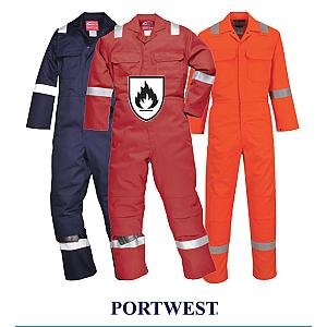 XXXL Red Portwest Safety Zip Front Coverall C813RERXXXL
