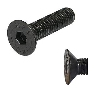 M4 x 8 Socket Screw, Countersunk, High Tensile Grade 10.9 Self Colour, DIN 7991