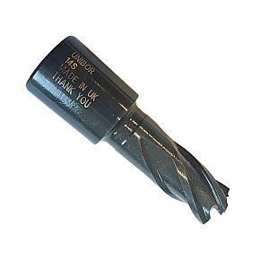 52mm Unibor HSS Mag Drill Cutter 30mm Short Series - Blue Limited Edition 52SB