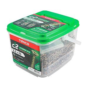 Timco C2 Classic Multi-Purpose Woodscrews in Tubs