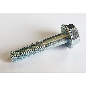 M8 x 35 (22mm thread) Hexagon Head Flange Serrated Bolts High Tensile Grade 8.8 Bright Zinc Plated, DIN 6921