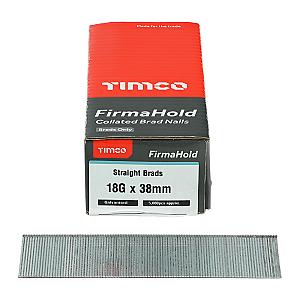 Firmahold 18g x 25mm Galv Air Electric Brad (5000 nails per box) BG1825