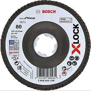 Bosch X Lock Flap, Cutting & Grinding Discs