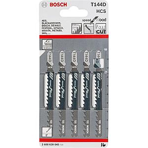 Bosch T111C 100mm Jigsaw Blade for wood 4-50mm (Pack Of 5) P/No. 2 608 630 033