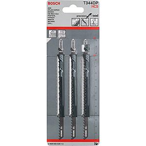 Bosch T344DF 152mm Jigsaw Blade for wood 5-100mm (Pack Of 5) P/No. 2 608 634 243