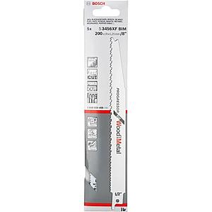 Bosch S1110VF 225mm Sabre Saw Blade heavy for wood & metal (Pack of 5) P/No. 2 608 657 610 