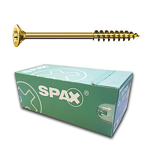 8.0 x 200mm T40 Spax Extra Long Washer Head Wood Screw, Stainless Steel A2