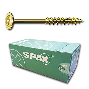 8.0 x 60mm T40 Spax Extra Long Washer Head Wood Screw, Stainless Steel A2