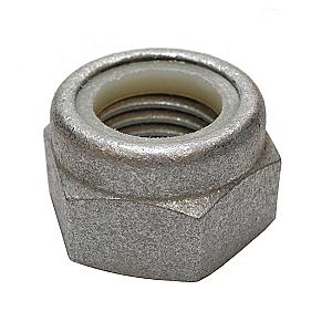 M33 Nyloc Nut Galvanised. Class 10, DIN 985, Type T