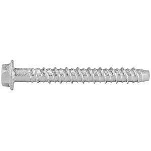 M6 x 75 Rawlplug R-LX Hexagon Flange Concrete Screw Anchor Bolt Zinc Flake Coated