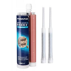 Rawlplug R-KEX 2 Resin with Nozzle 385ml R-KEX-II385
