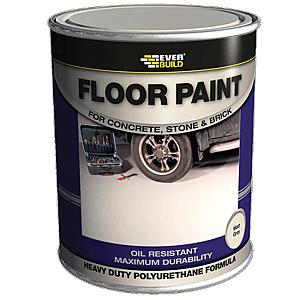 Everbuild Heavy Duty Floorpaint Grey, 5 Litre Can (collection / own van delivery only)