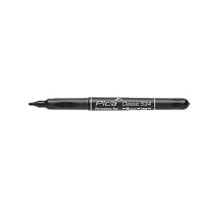 Pica 534-46 Permanent Pen Black Medium Tip 1.0mm