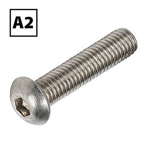 A2 (304) Stainless Steel Button Socket Screws BS 4168