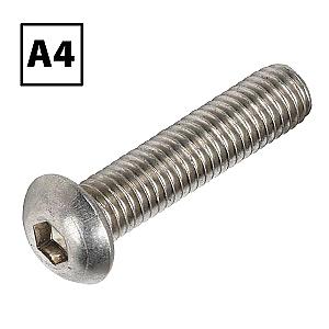 A4 (316) Stainless Steel Button Socket Screws BS 4168