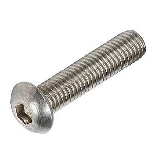M10 x 20 Socket Button Screws, Stainless Steel A4 (316), ISO 7380