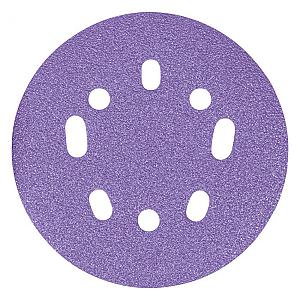 Trend 125mm Zirconium Random Orbit 60 Grit Sanding Disc, AB/125/60Z, Pack of 10