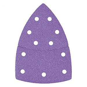 Trend 102 x 151mm Aluminium Oxide Detail Sanding Sheet 120 Grit (Pack of 10) AB/DET/120A