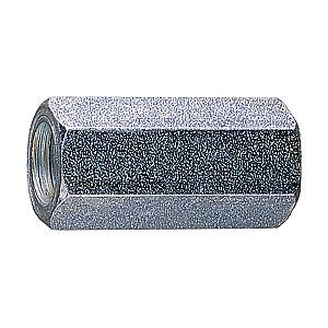 M10 x 30mm Studding Connector Bright Zinc Plated Thinwall 13mm A/F