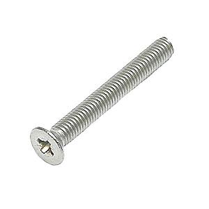 M8 x 90 Machine Screw, Countersunk Pozi No.3 Stainless Steel A4 (316)