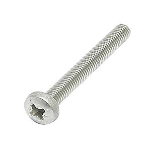 M3 x 20 Machine Screw, Pan Pozi No.1 Stainless Steel A4 (316)