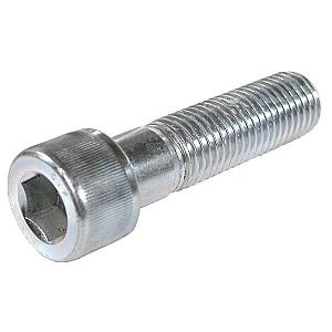 M4 x 25 Socket Cap Screw, High Tensile Grade 12.9 Bright Zinc Plated, DIN 912