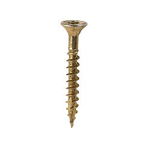 5.0 x 40 Timco Countersunk TX25 Clamp Fix C2 Woodscrews Yellow 50040C2C