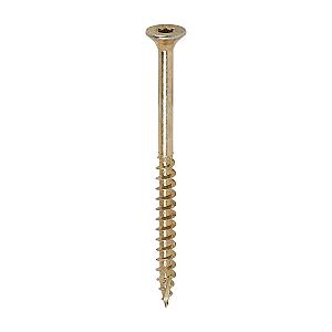 5.0 x 70 Timco Countersunk TX25 Clamp Fix C2 Woodscrews Yellow 50070C2C