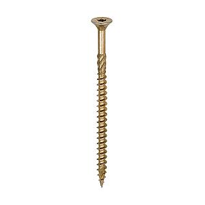 6.0 x 100 Timco Countersunk TX30 Clamp Fix C2 Woodscrews Yellow 60100C2C