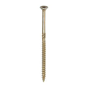 6.0 x 120 Timco Countersunk TX30 Clamp Fix C2 Woodscrews Yellow 60120C2C