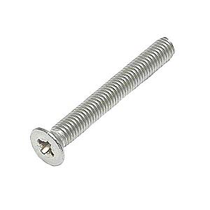 M6 x 120 Machine Screw, Countersunk Pozi No.3 Stainless Steel A2 (304)