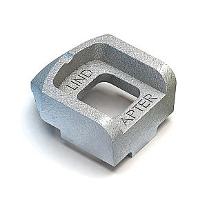 Lindapter Girder Clamp Type A M16 Long Tail 11mm, Bright Zinc Plated AM160L