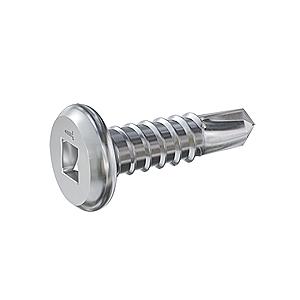 Trunk-Tite 5.5 x 20mm Pan Square SQ2 Woodscrew, Net Coat Zinc Plated. TFTK5520