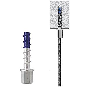 M10 x 75 Excalibur Countersunk Screw Bolt, Mechanical Zinc