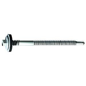 Timco Hex Composite Panel Self Drill Screw Light 5mm steel, with washer